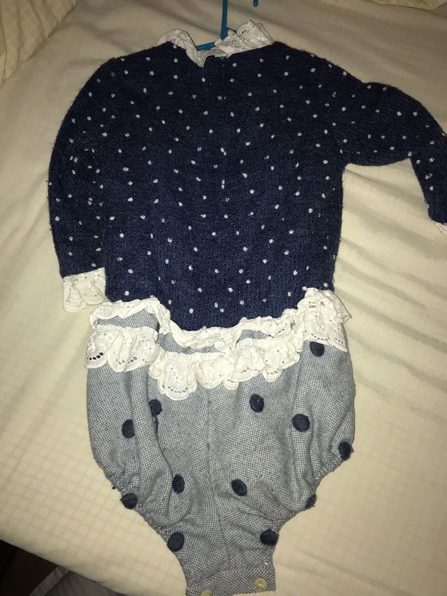 Vestido niña, mono lapeppa 3-4 años