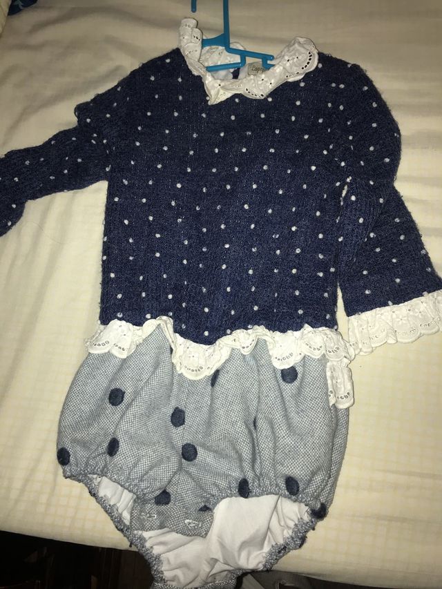 Vestido niña, mono lapeppa 3-4 años