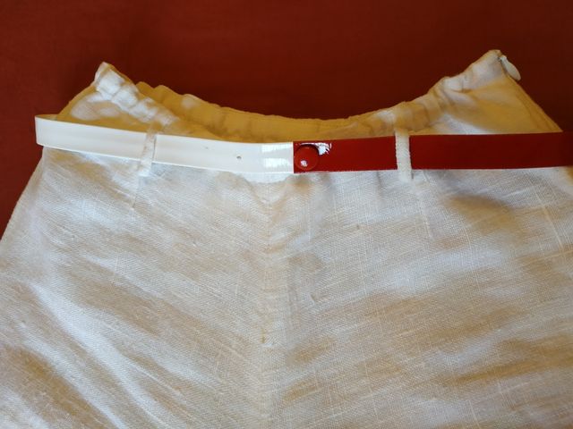 Conjunto de lino de 3 piezas para niña, talla 10 a