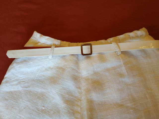 Conjunto de lino de 3 piezas para niña, talla 10 a