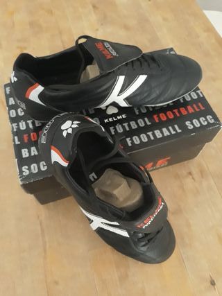 botas futbol piel