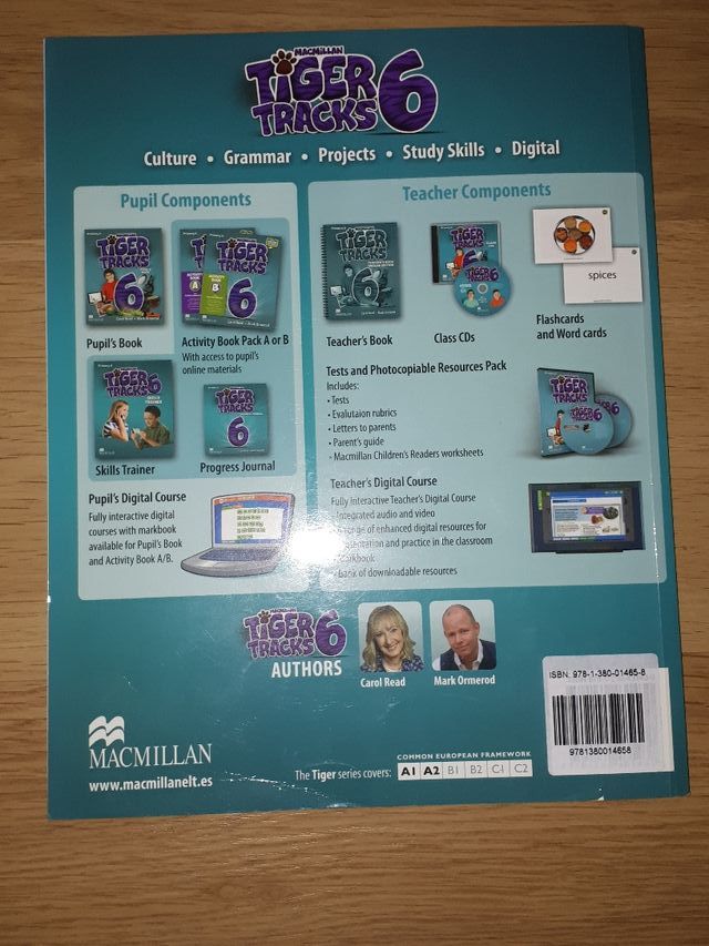 libro de ingles 6 primaria.como nuevo