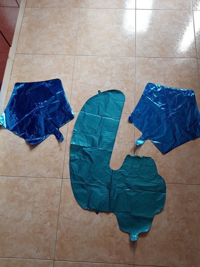 Globos Fiesta Cumpleaños 4 años niño niña 