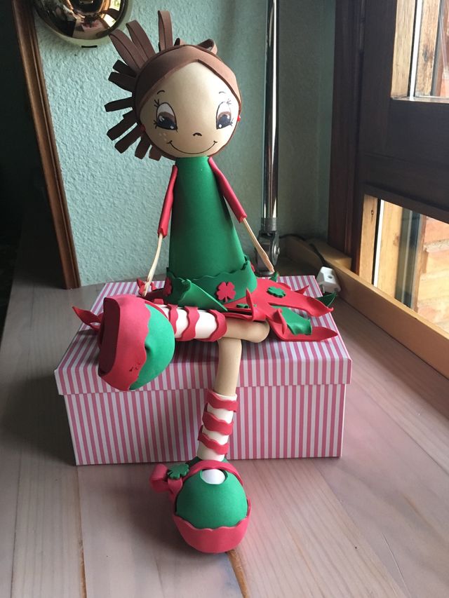 Fofucha hecha a mano