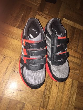 zapatillas adidas niño naranja