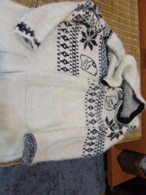 chaqueta media largura