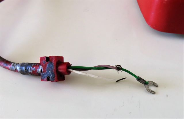 Teléfono rojo Góndola Citesa vintage (Heraldo)