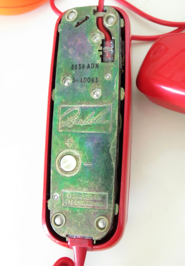 Teléfono rojo Góndola Citesa vintage (Heraldo)