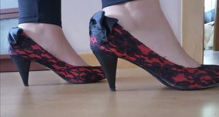 Zapato tacón puntilla de segunda mano por 10 EUR en Parla en WALLAPOP