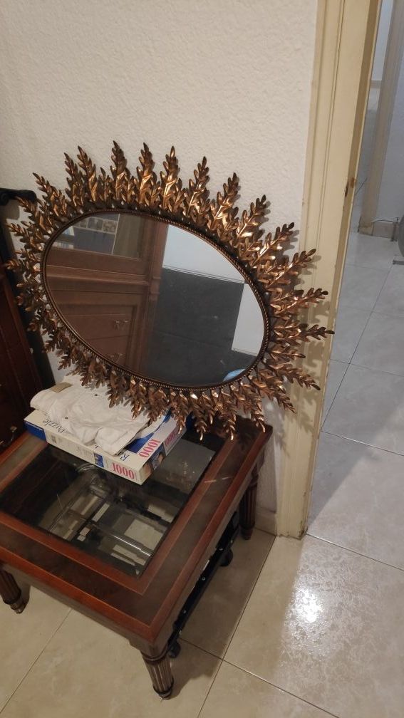 Espejo cobre vintage.