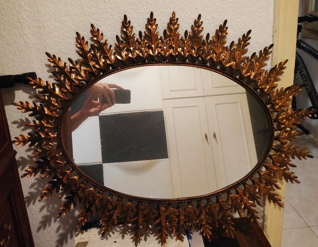 Espejo cobre vintage.