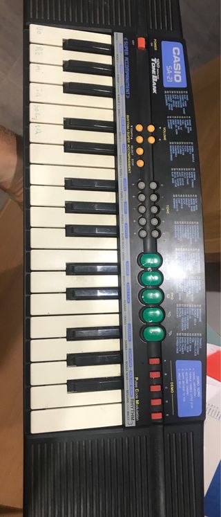 piano casio para niños