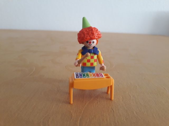 Playmobil niño payaso circo con xilofono