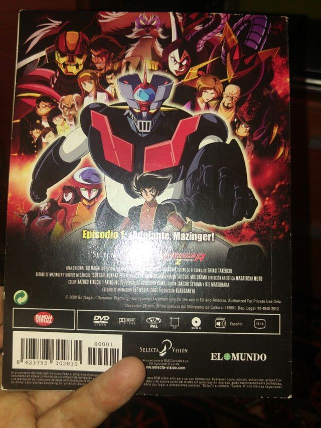 Episodio 1 de MAZINGER Z
