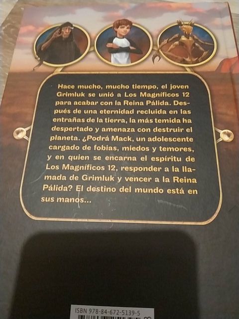 Libro, los magníficos 12 " La llamada"