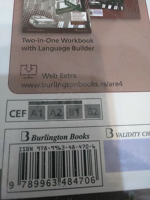 libro inglés + workbook 4 ESO