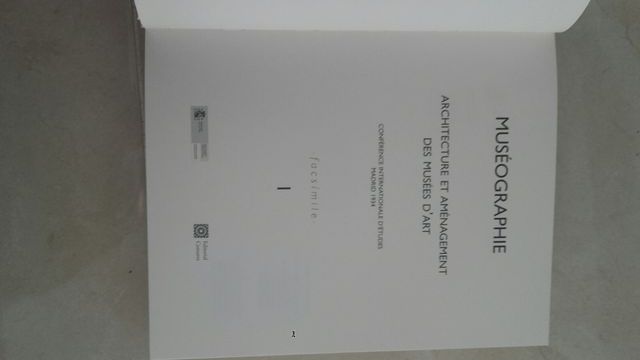 Actas de Museografia Madrid 1934. 2 volúmenes.