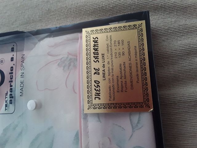 JUEGO SABANAS RASO. CAMA DE 90