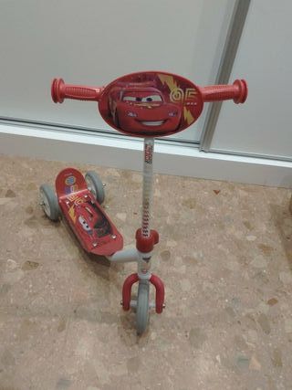 patinete rayo mcqueen