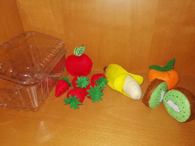 frutas fieltro 