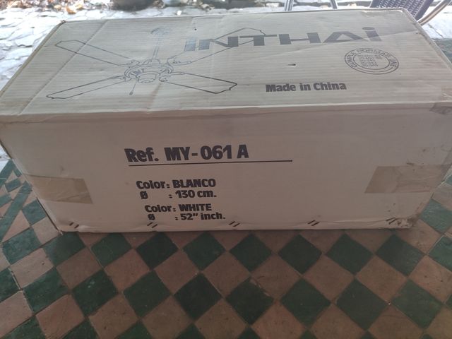 Ventilador techo inthai MY-061A