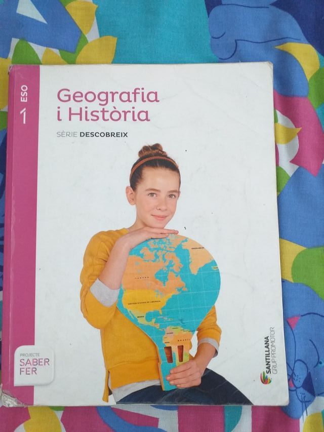 libro geografia he historia 1er eso baix penedes