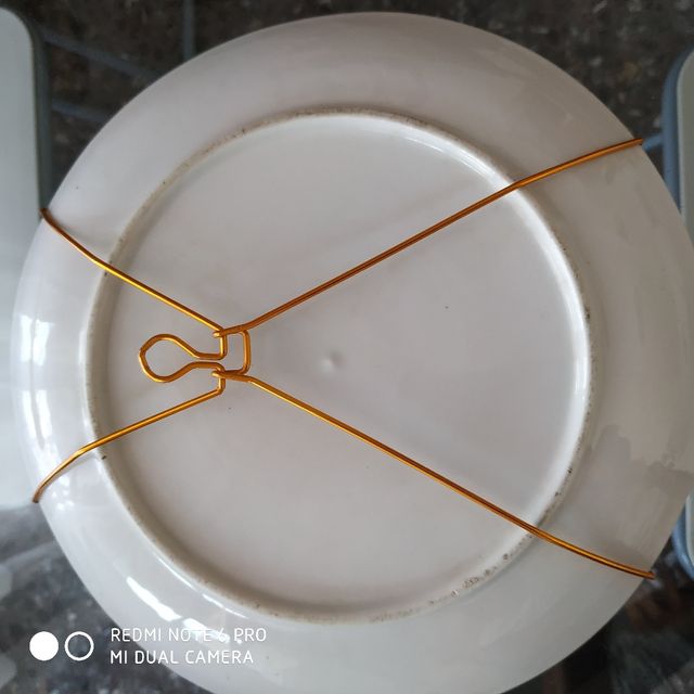 Plato dé decoración.