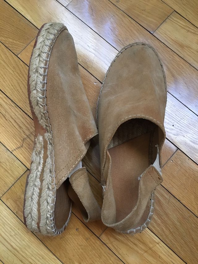 Sandalias de esparto número 36