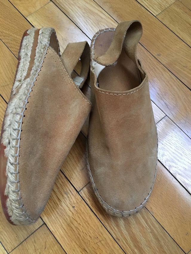 Sandalias de esparto número 36