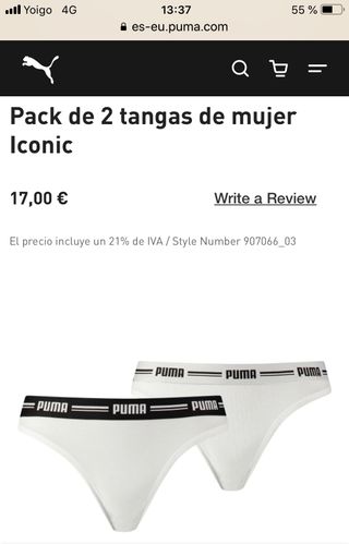 tangas puma mujer tangas puma mujer