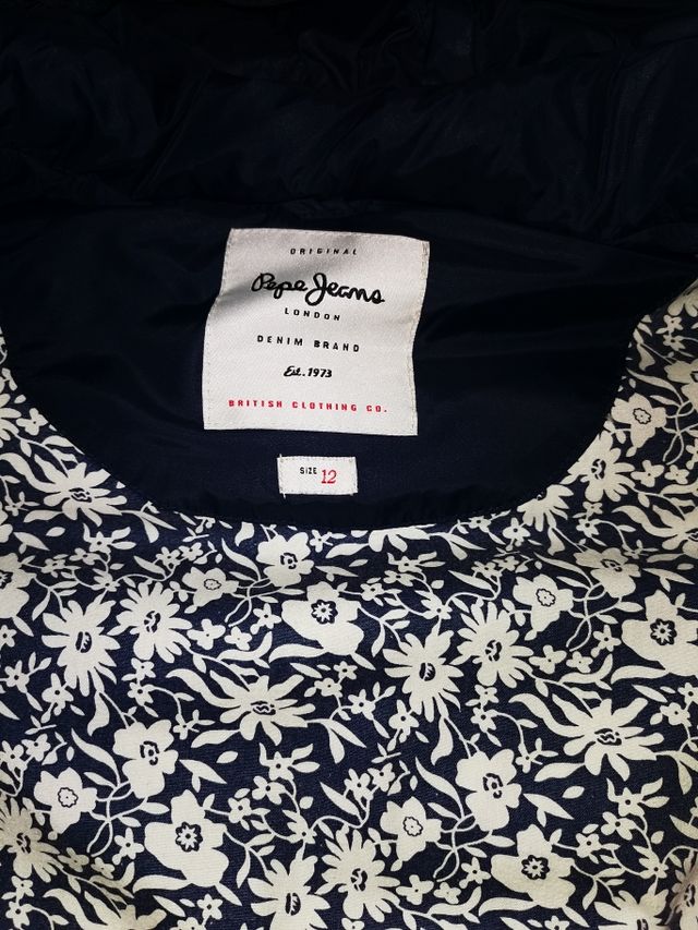 Cazadora plumas Pepe Jean's niña