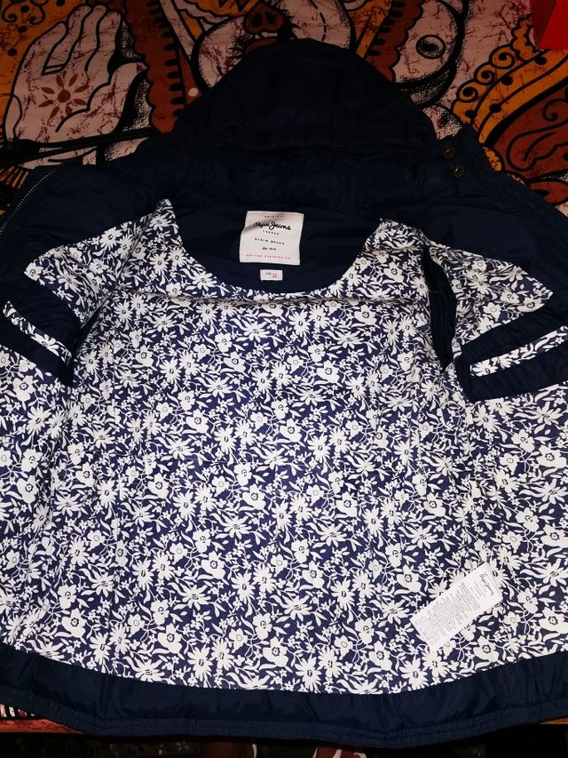 Cazadora plumas Pepe Jean's niña