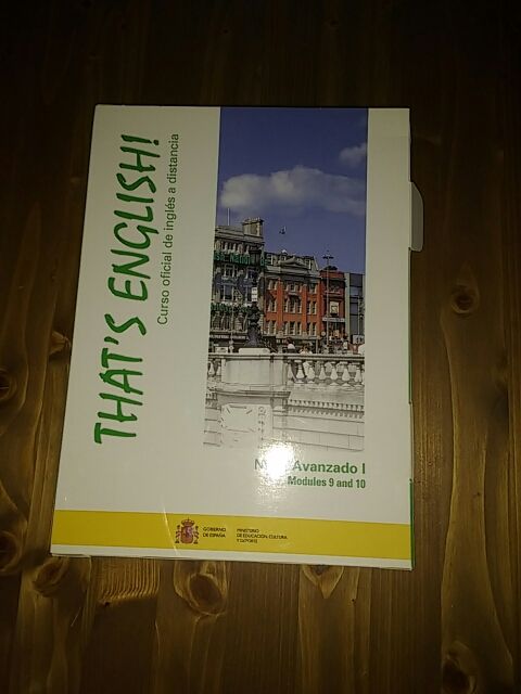 Libros de inglés. Programa oficial That's English.