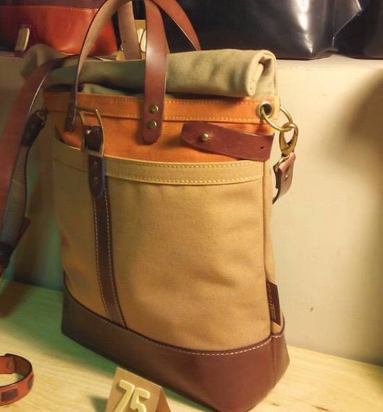 Bolso hecho a mano piel