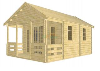Bungalow de madera Sils1 48m2