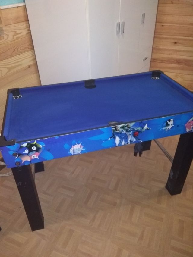 Se Vende Futbolín Billar Y Más Juegos Todo En Uno De Segunda Mano Por 100 En Chiclana De La Frontera En Wallapop