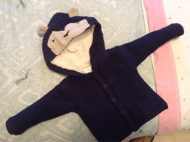 Abrigo Afelpado En Lana. En Perfecto Estado  Para