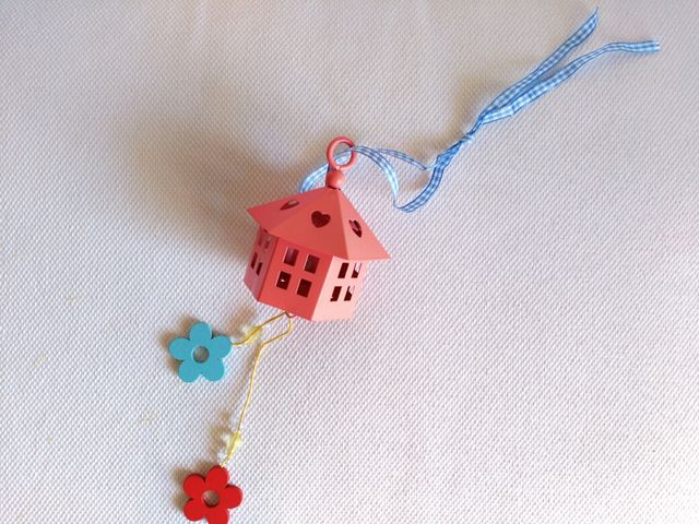 Casita decorativa para colgar