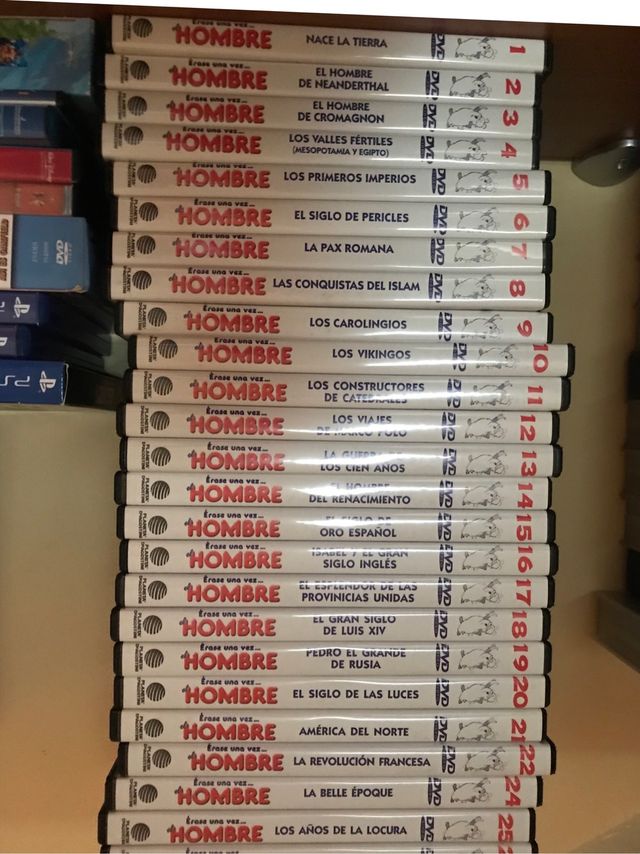 Colección "Érase una vez el hombre"