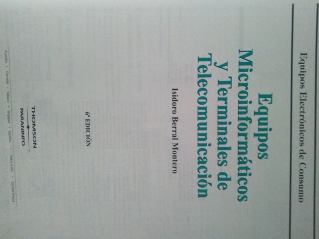 Equipos microinformaticos y telecomunicacion