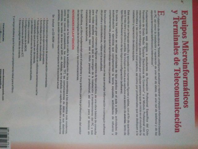 Equipos microinformaticos y telecomunicacion