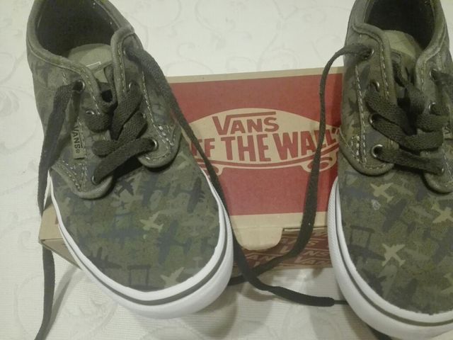 Zapatillas VANS Airplane Camo - Talla 33