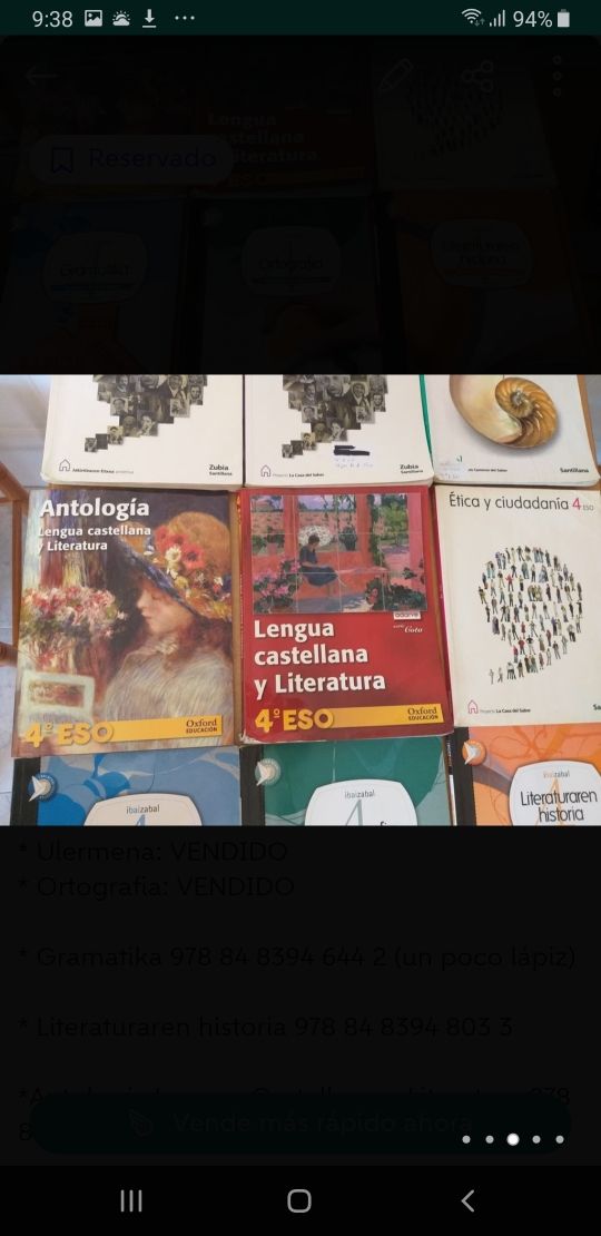 Libros 4 ESO