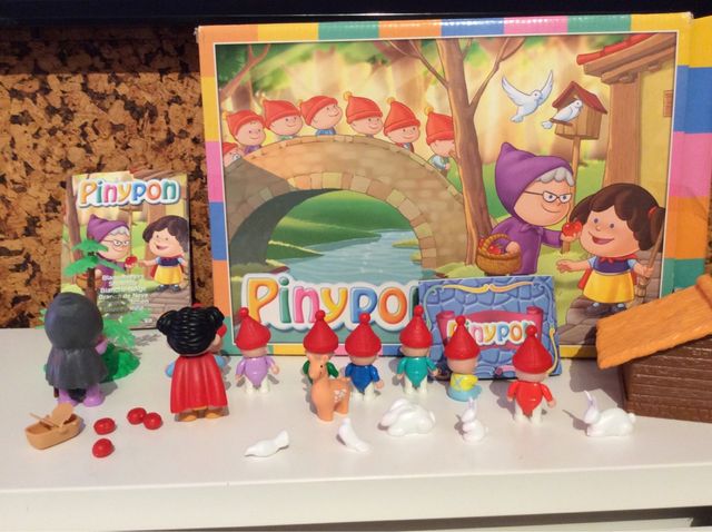 Pinypon Branca de Neve e Anões