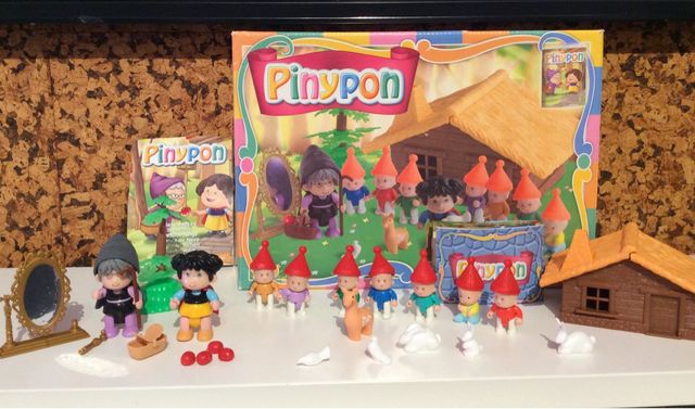 Pinypon Branca de Neve e Anões