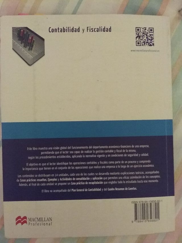 Libro Contabilidad y Fiscalidad grado superior
