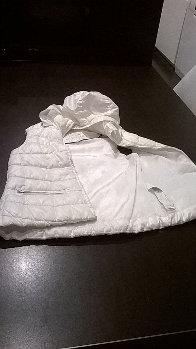 Chaleco de color blanco