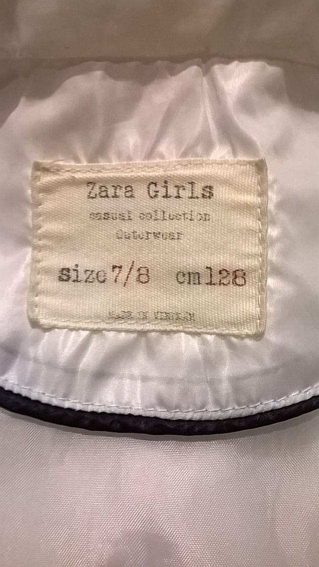 Chaleco de color blanco