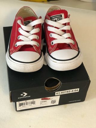 talla converse bebe