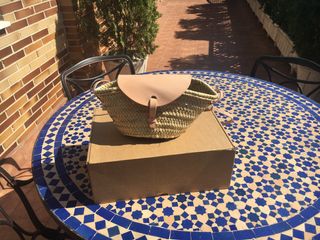 Bolso Capazo con solapa Slow love de segunda mano por 20 EUR en Madrid en  WALLAPOP